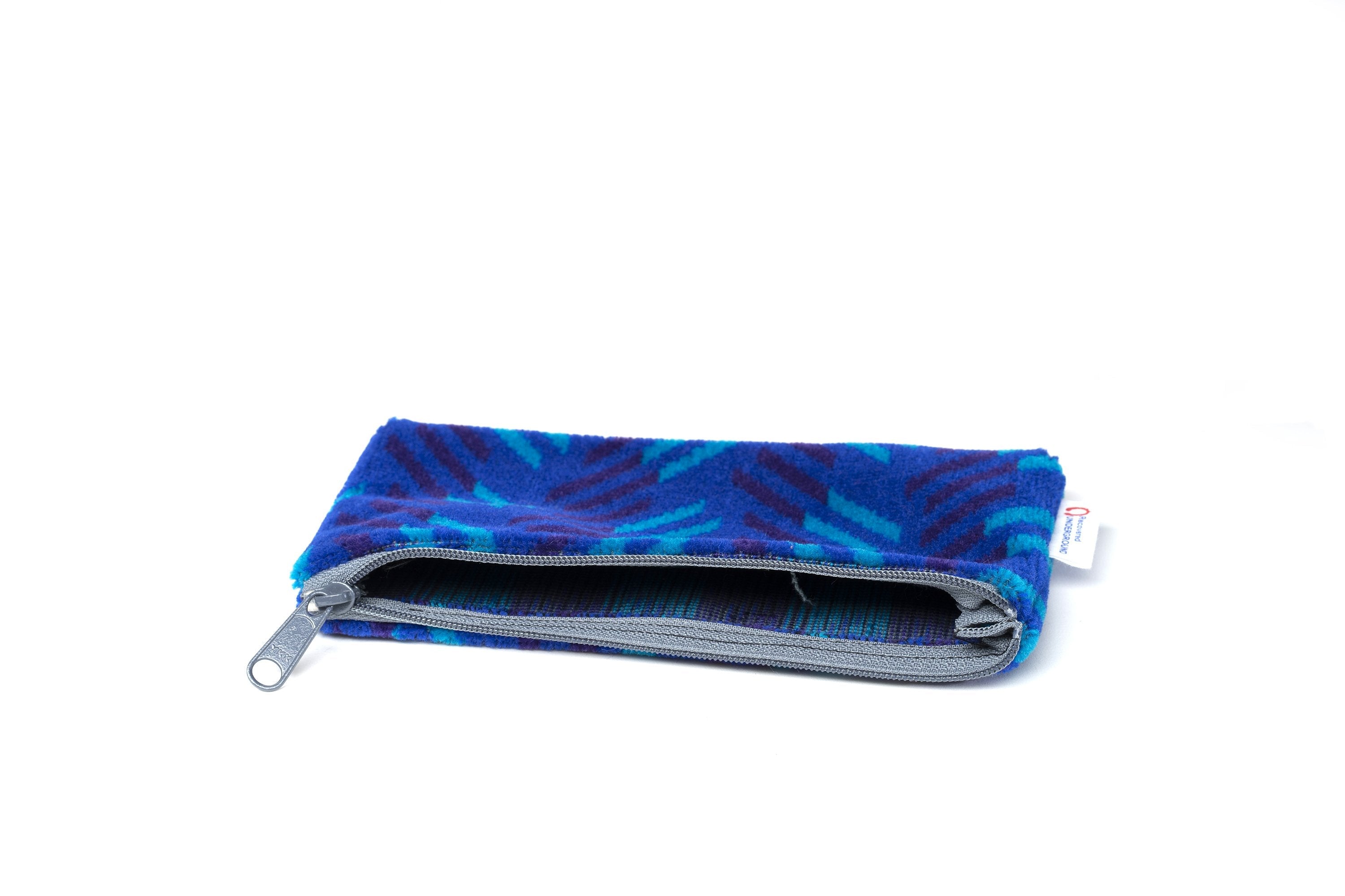 Black and blue pencil bag good