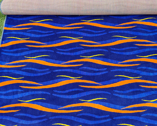 Long Island Rapid Transit Moquette Fabric Sold by the Metre