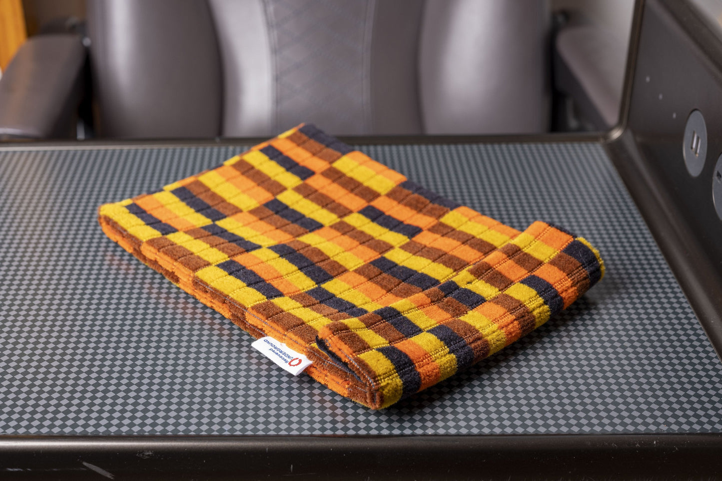 London Underground and London Bus District Line (Misha Black) District Line Moquette Tablet/iPad case