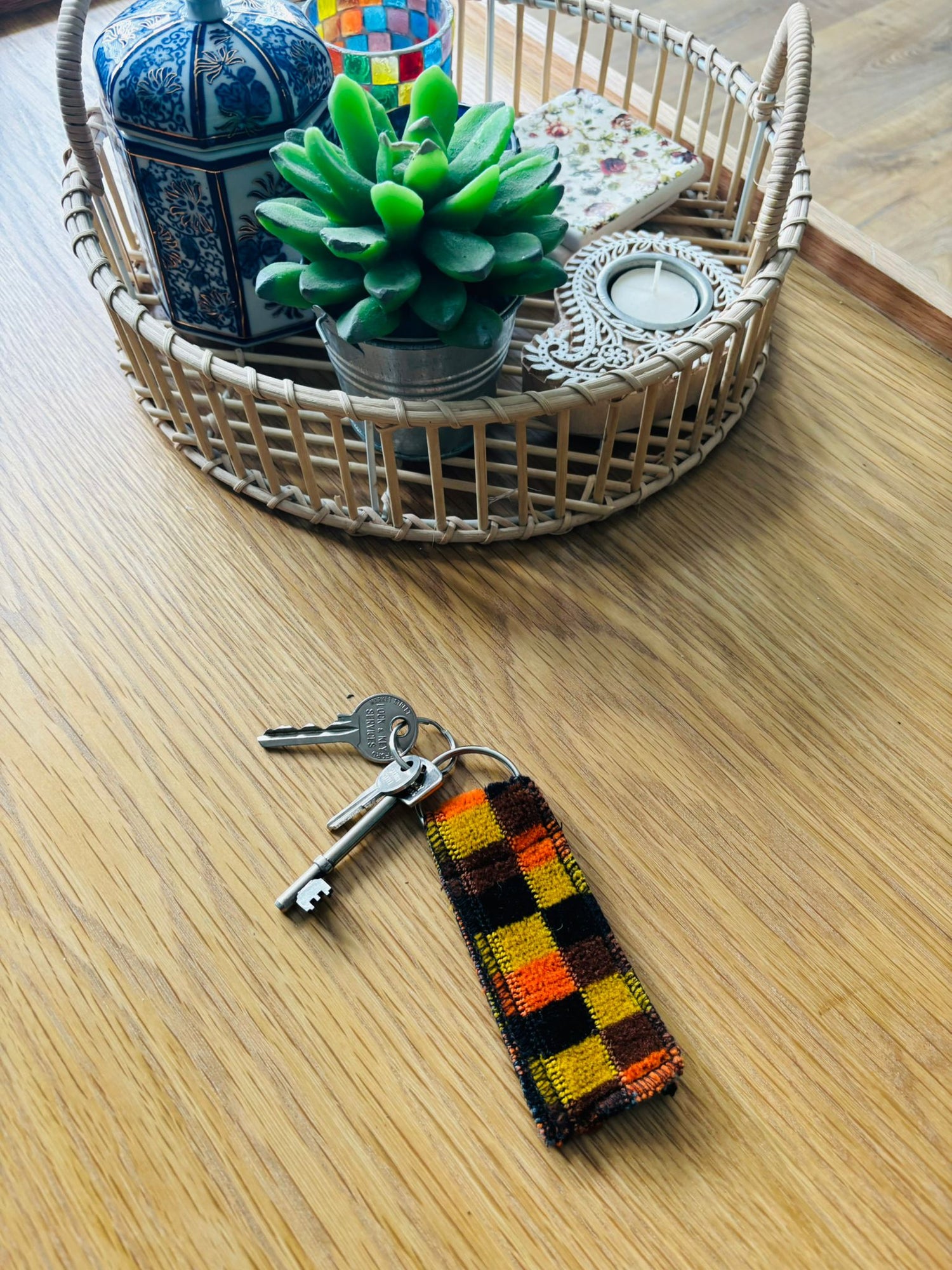 Moquette keyrings