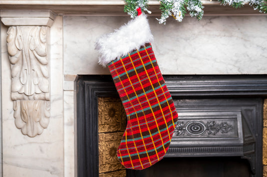 London Bus Routemaster (RM) Bus Moquette Christmas Stocking