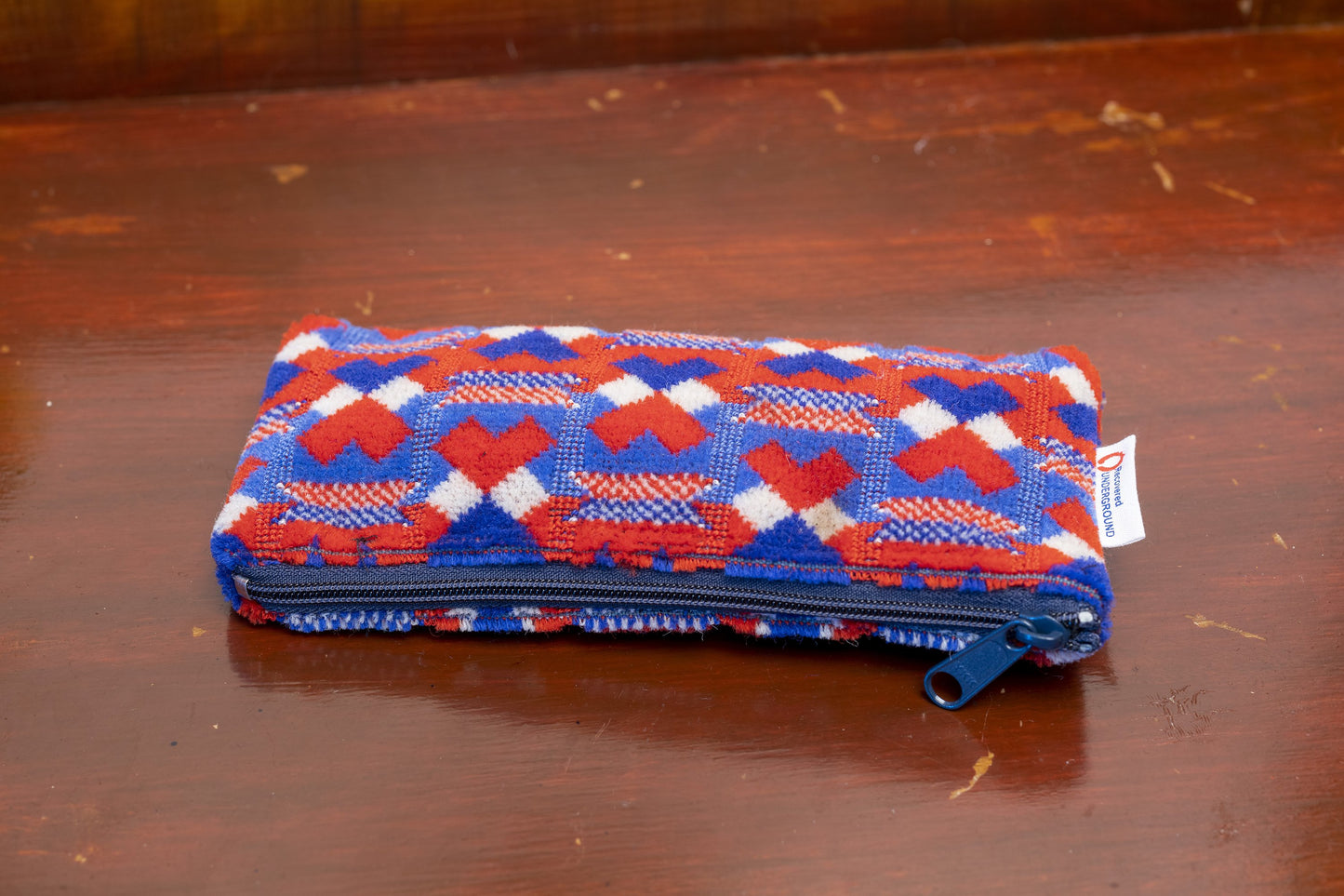 London Underground Victoria Line Moquette Pencil Case