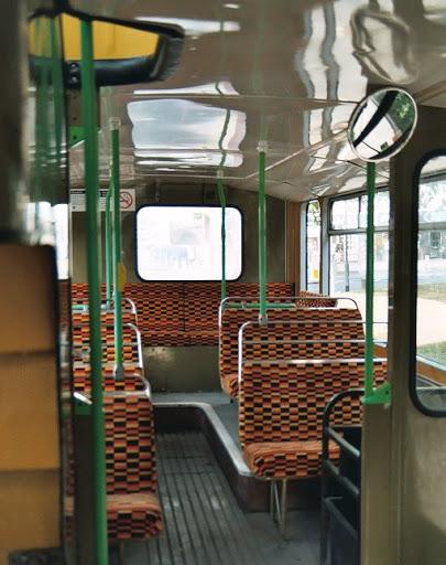London Underground and London Bus (Misha Black) District Line Moquette Pencil Case