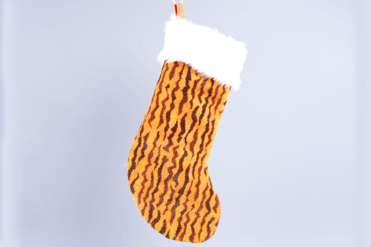 Yorkshire Tiger Moquette Christmas Stocking