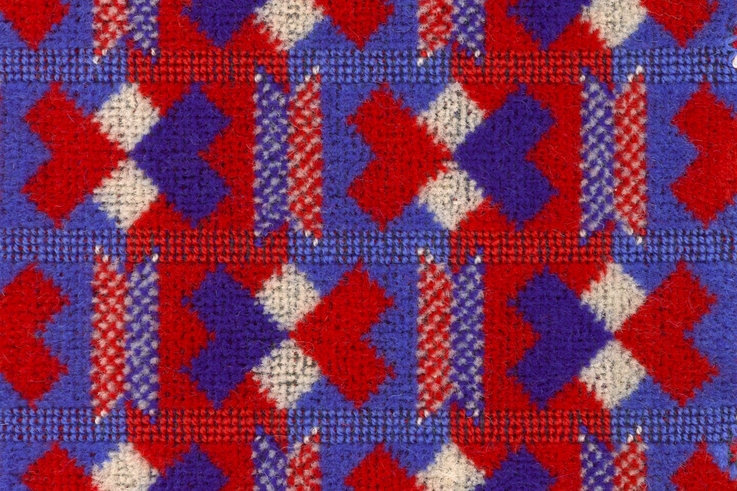 London Underground Victoria Line Moquette Fabric sold by the Metre