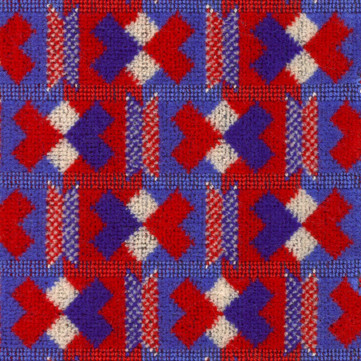 London Underground Victoria Line Moquette Fabric sold by the Metre